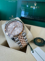 Load image into Gallery viewer, Rolex Datejust 41 Sundust Diamond Dial 126331 2024 Jubilee
