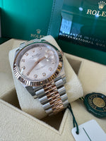 Load image into Gallery viewer, Rolex Datejust 41 Sundust Diamond Dial 126331 2024 Jubilee
