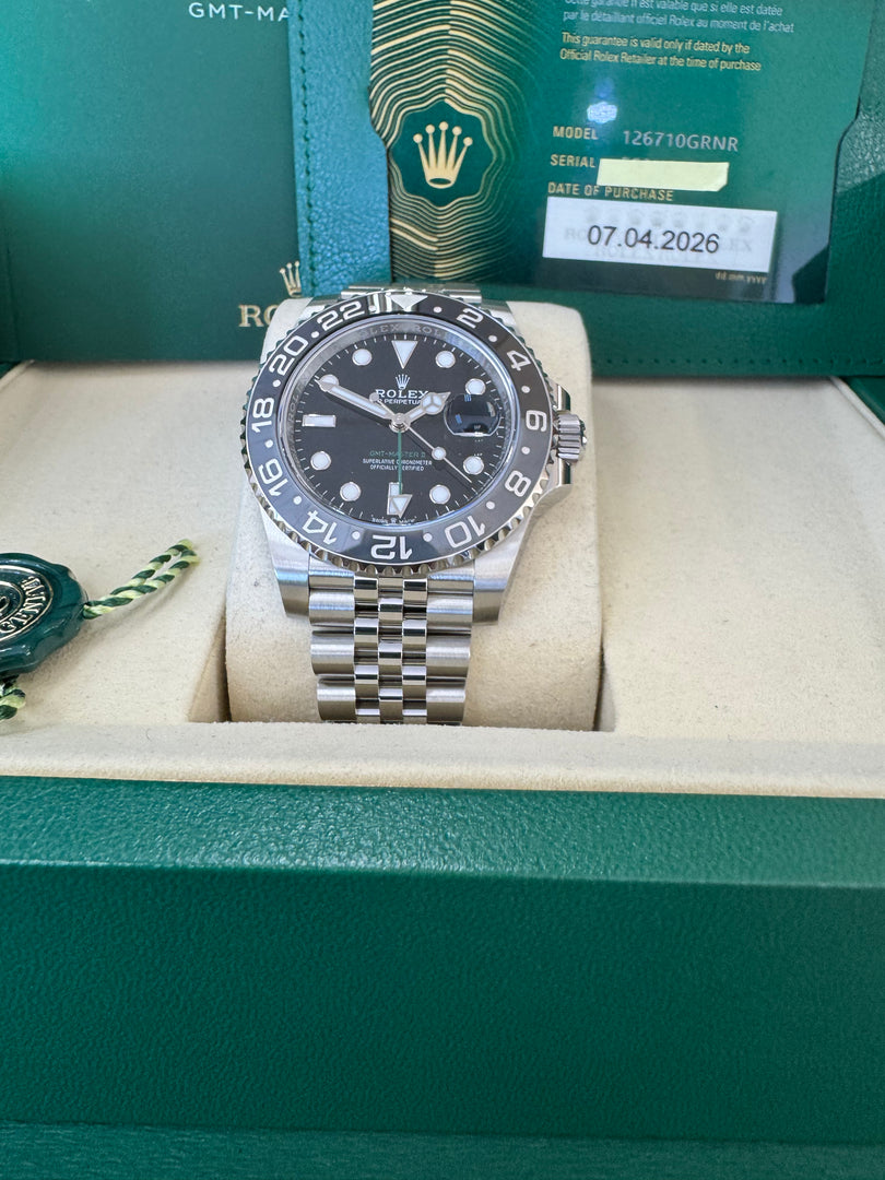 Rolex GMT-Master II "Bruce Wayne" 2026 126710GRNR Jubilee