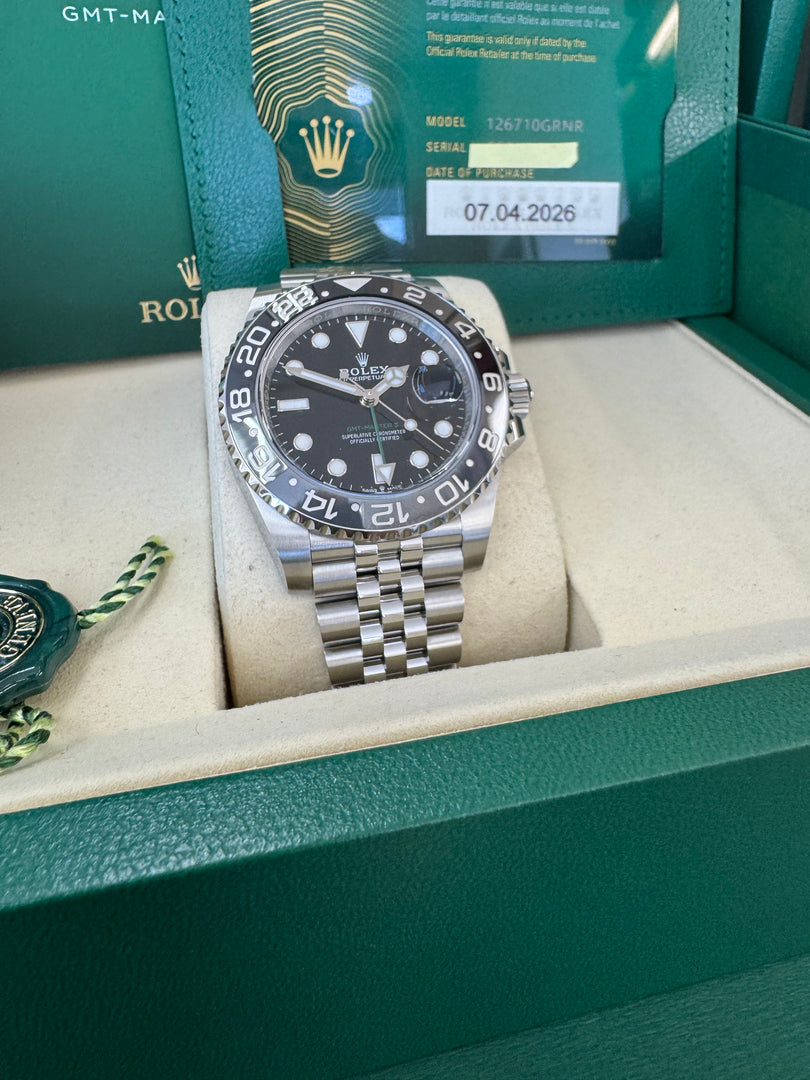 Rolex GMT-Master II "Bruce Wayne" 2026 126710GRNR Jubilee