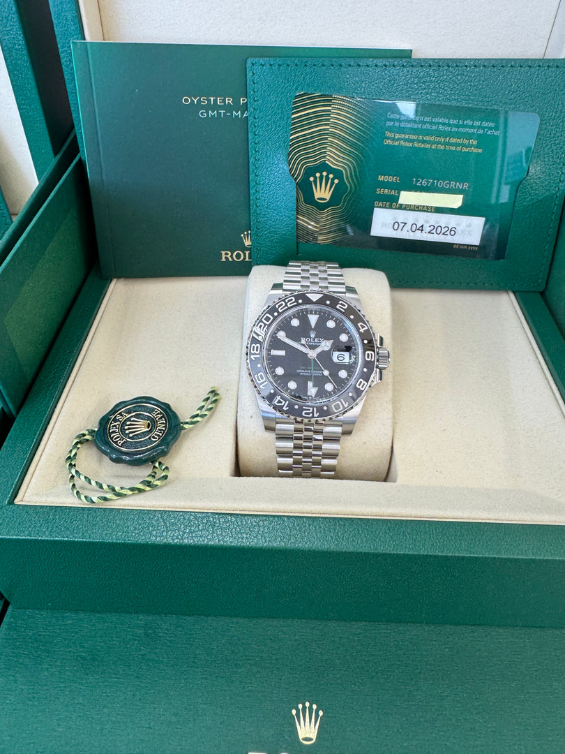 Rolex GMT-Master II "Bruce Wayne" 2026 126710GRNR Jubilee