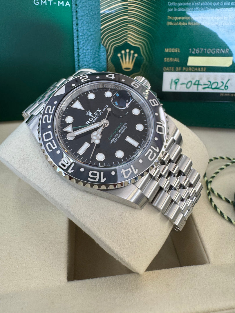 Rolex GMT-Master II "Bruce Wayne" 2026 126710GRNR Jubilee