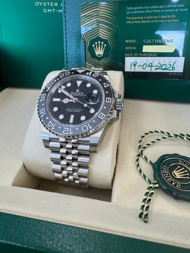 Rolex GMT-Master II "Bruce Wayne" 2026 126710GRNR Jubilee