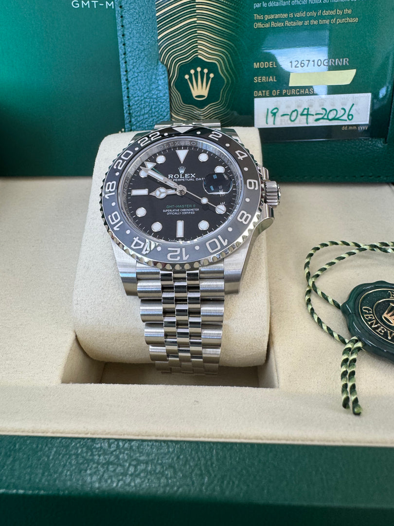 Rolex GMT-Master II "Bruce Wayne" 2026 126710GRNR Jubilee