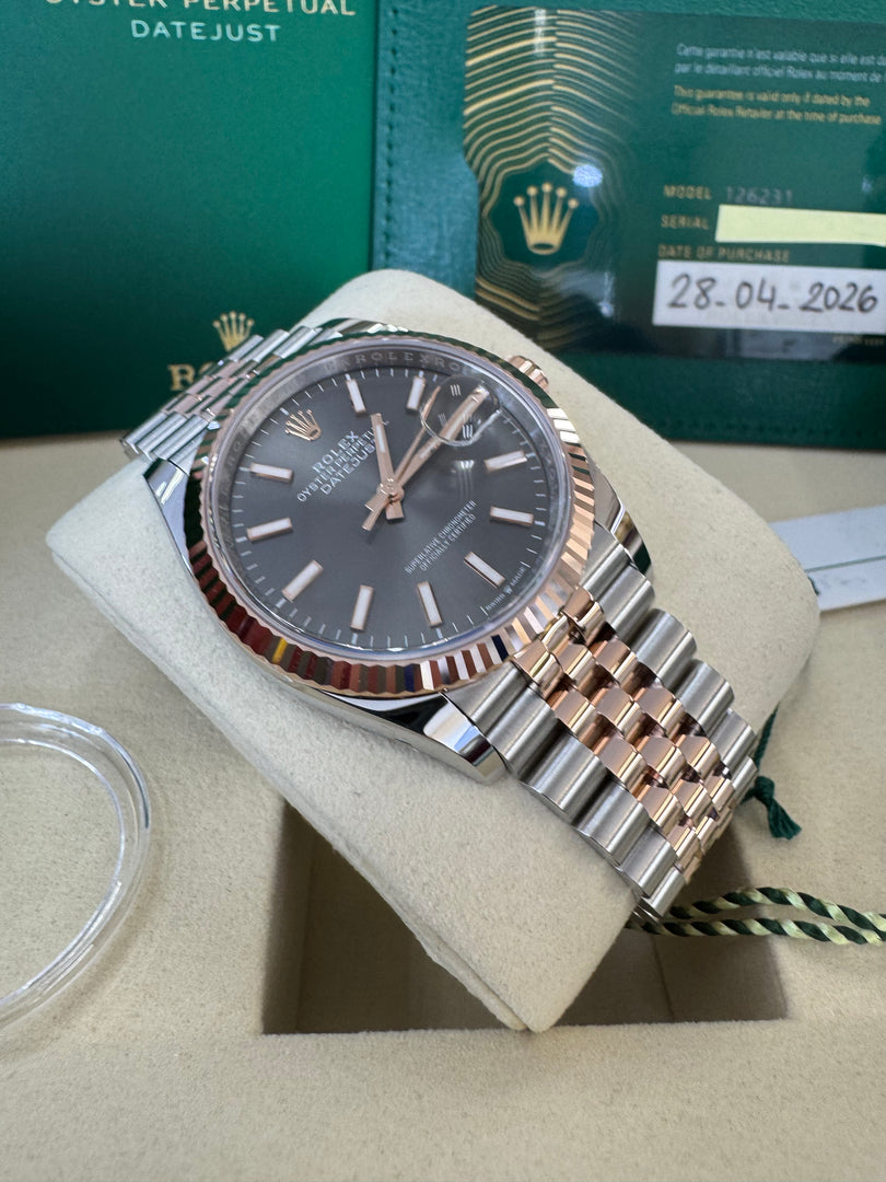 Rolex Datejust 36mm 126231 2026 Slate Dial Jubilee