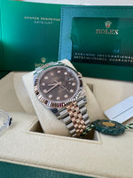 Load image into Gallery viewer, Rolex Datejust 41 Chocolate Diamond Dial 126331 2024 Jubilee
