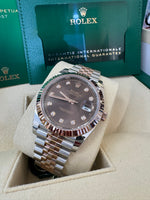 Load image into Gallery viewer, Rolex Datejust 41 Chocolate Diamond Dial 126331 2024 Jubilee
