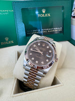 Load image into Gallery viewer, Rolex Datejust 41 Chocolate Diamond Dial 126331 2024 Jubilee
