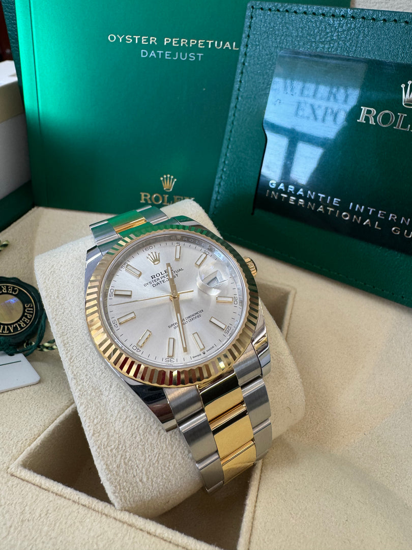 Rolex Datejust 41 Silver Dial 126333 2024 Oyster