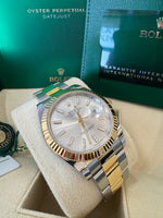 Load image into Gallery viewer, Rolex Datejust 41 Silver Dial 126333 2024 Oyster
