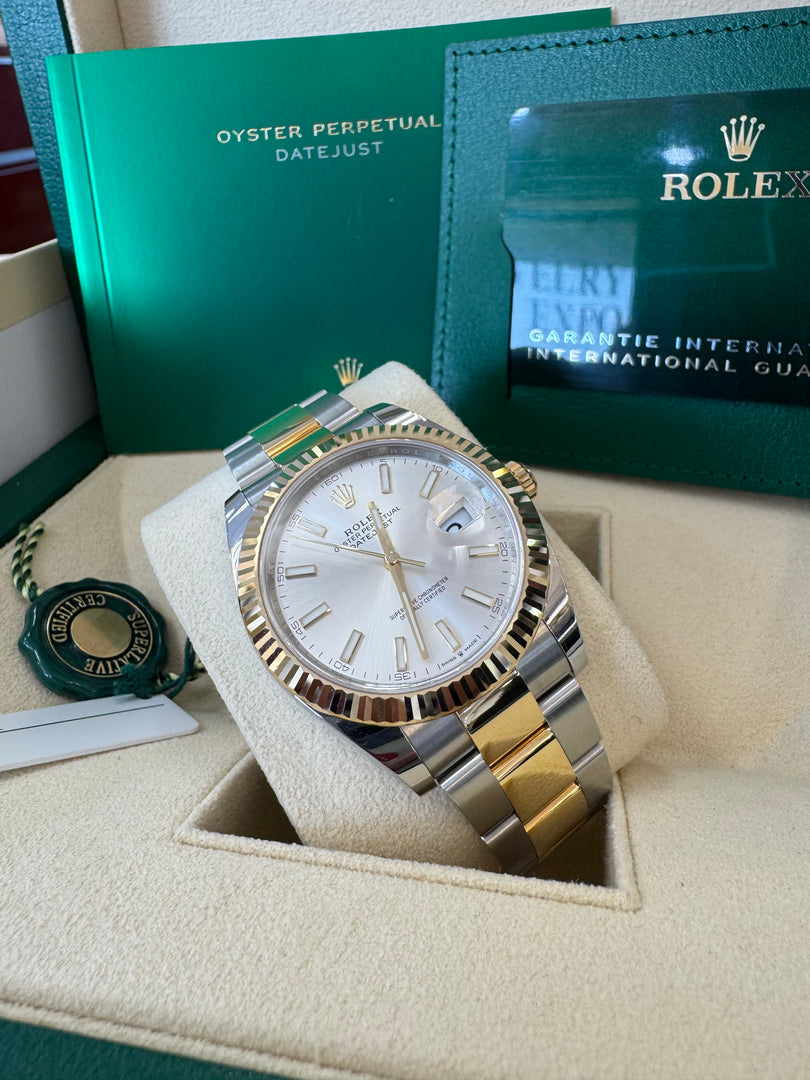 Rolex Datejust 41 Silver Dial 126333 2024 Oyster