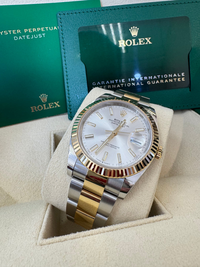 Rolex Datejust 41 Silver Dial 126333 2024 Oyster