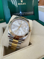 Load image into Gallery viewer, Rolex Datejust 41 Silver Dial 126333 2024 Oyster
