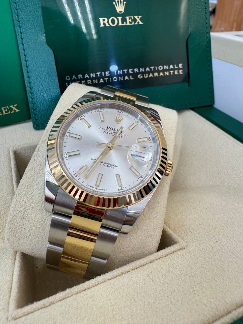 Rolex Datejust 41 Silver Dial 126333 2024 Oyster