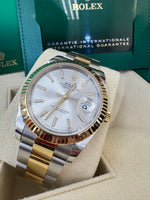 Load image into Gallery viewer, Rolex Datejust 41 Silver Dial 126333 2024 Oyster
