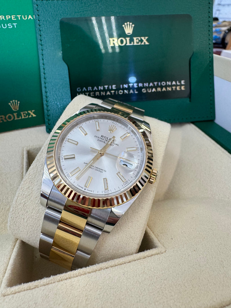 Rolex Datejust 41 Silver Dial 126333 2024 Oyster