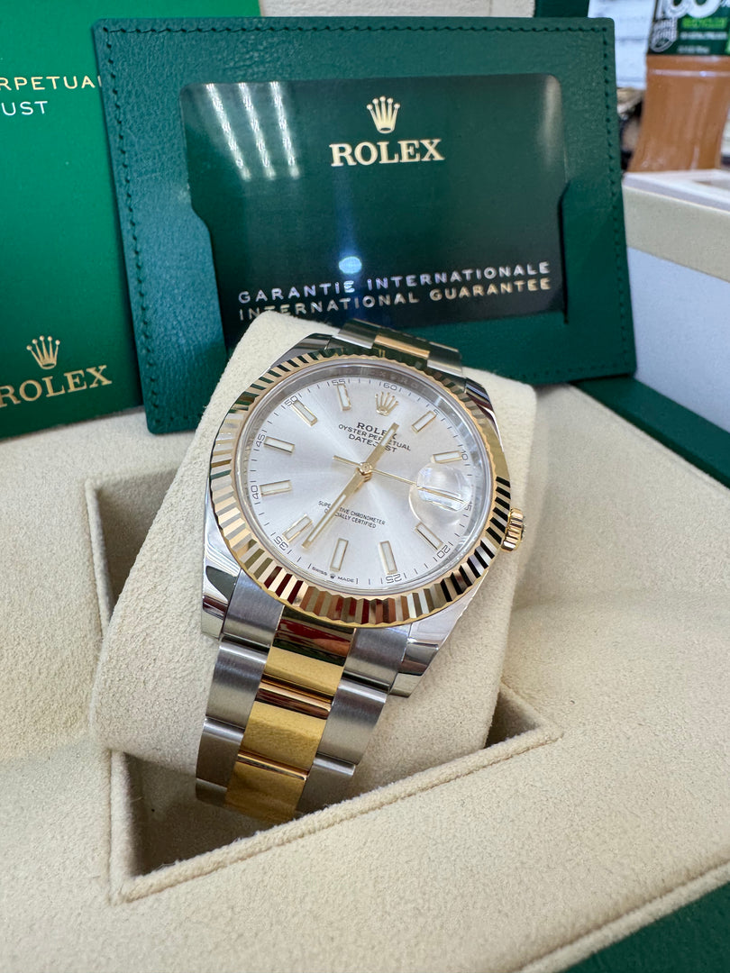 Rolex Datejust 41 Silver Dial 126333 2024 Oyster