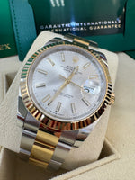 Load image into Gallery viewer, Rolex Datejust 41 Silver Dial 126333 2024 Oyster
