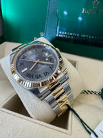 Load image into Gallery viewer, Rolex Datejust 41 Wimbeldon Dial 126333 2024 Oyster
