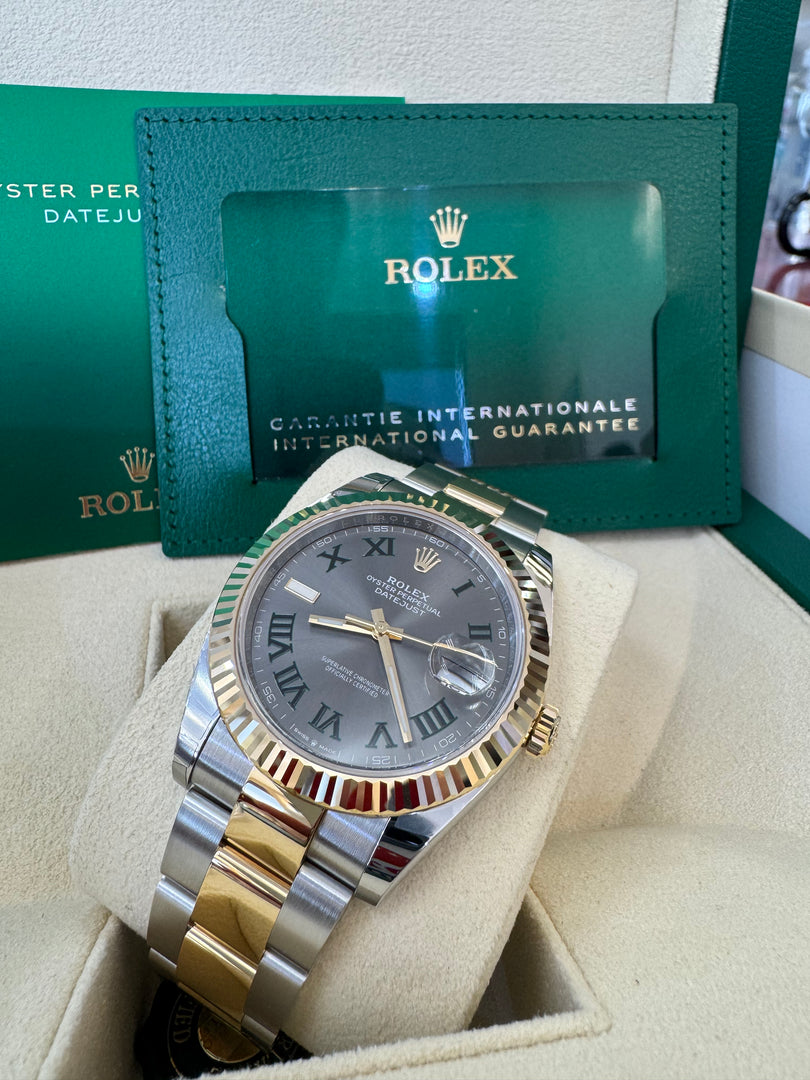 Rolex Datejust 41 Wimbeldon Dial 126333 2024 Oyster