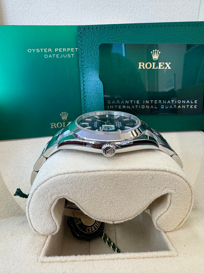 Rolex Datejust 41mm 126300 2024 Blue Index Oyster