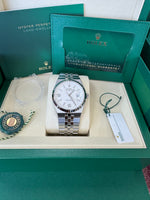 Load image into Gallery viewer, Rolex Land-Dweller 40mm 127334 2026 Silver Honeycomb Dial