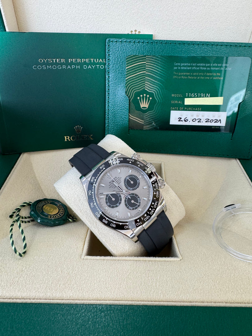Rolex Daytona 116519LN OysterFlex 2021