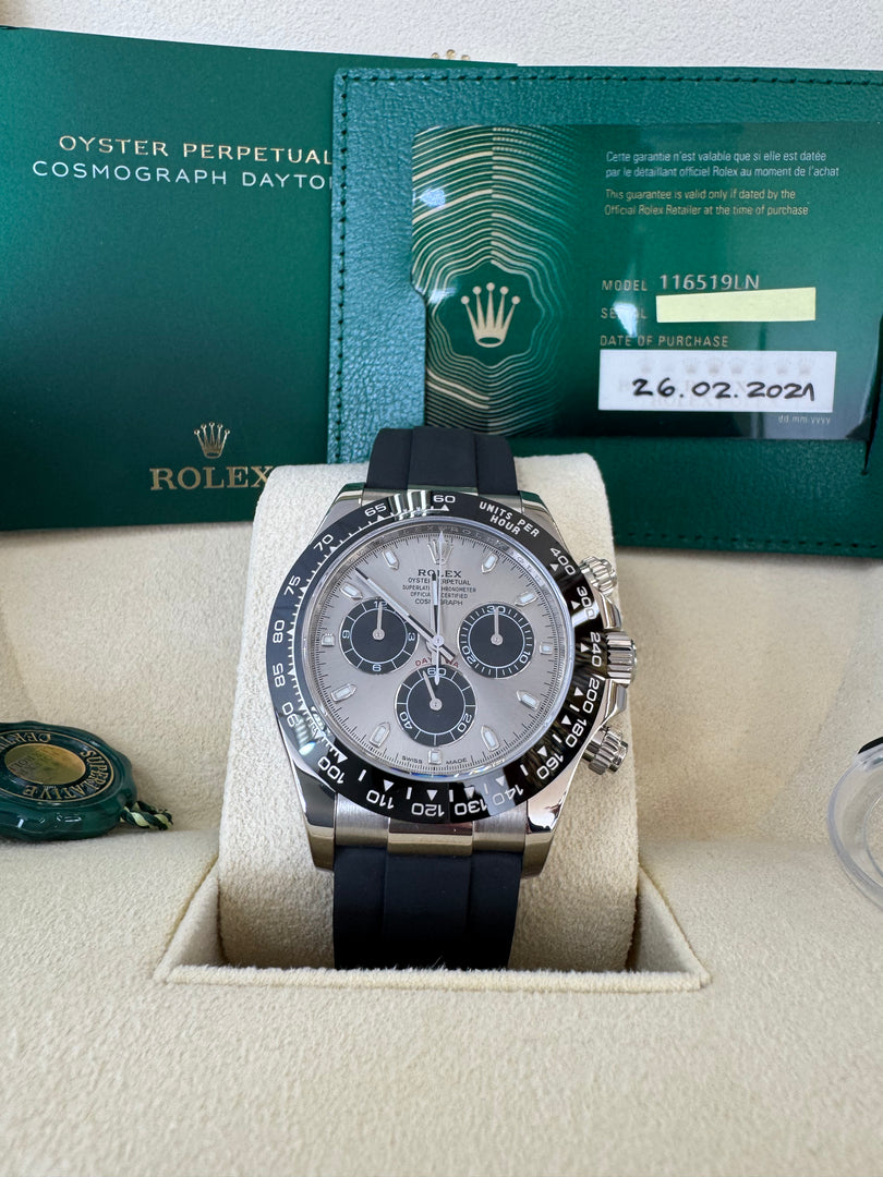Rolex Daytona 116519LN OysterFlex 2021