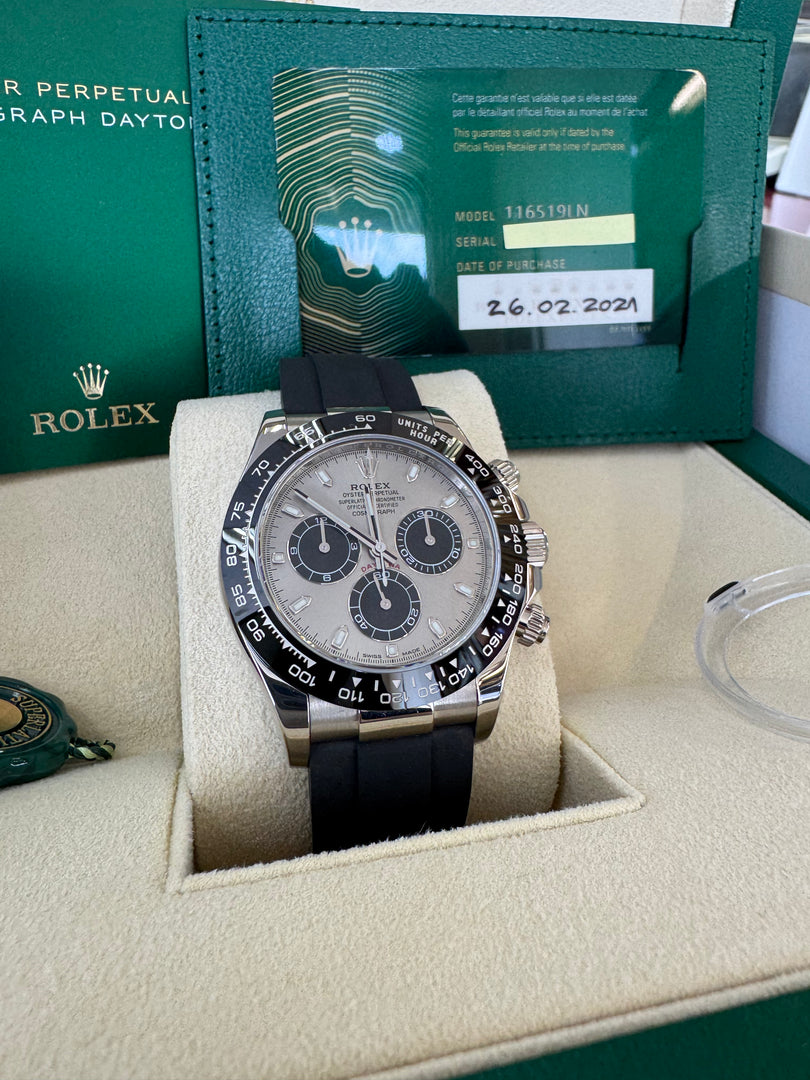 Rolex Daytona 116519LN OysterFlex 2021