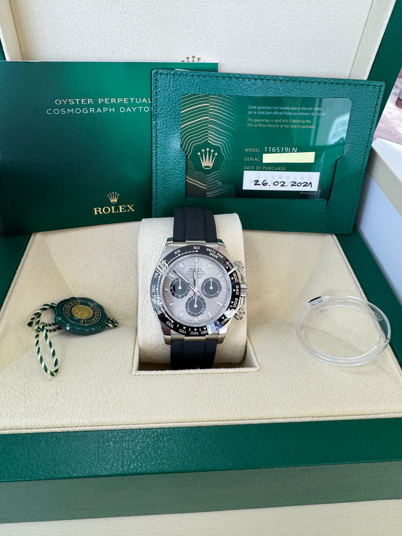 Rolex Daytona 116519LN OysterFlex 2021