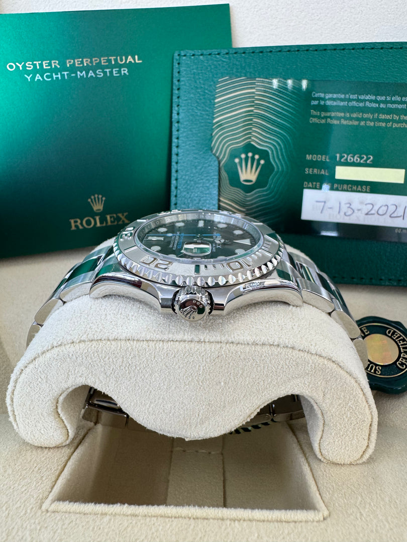 Rolex Yacht-Master 40mm 126622 2021 Rhodium Dial