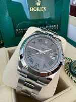 Load image into Gallery viewer, Rolex Datejust 41mm 126300 2023 Wimbeldon Oyster
