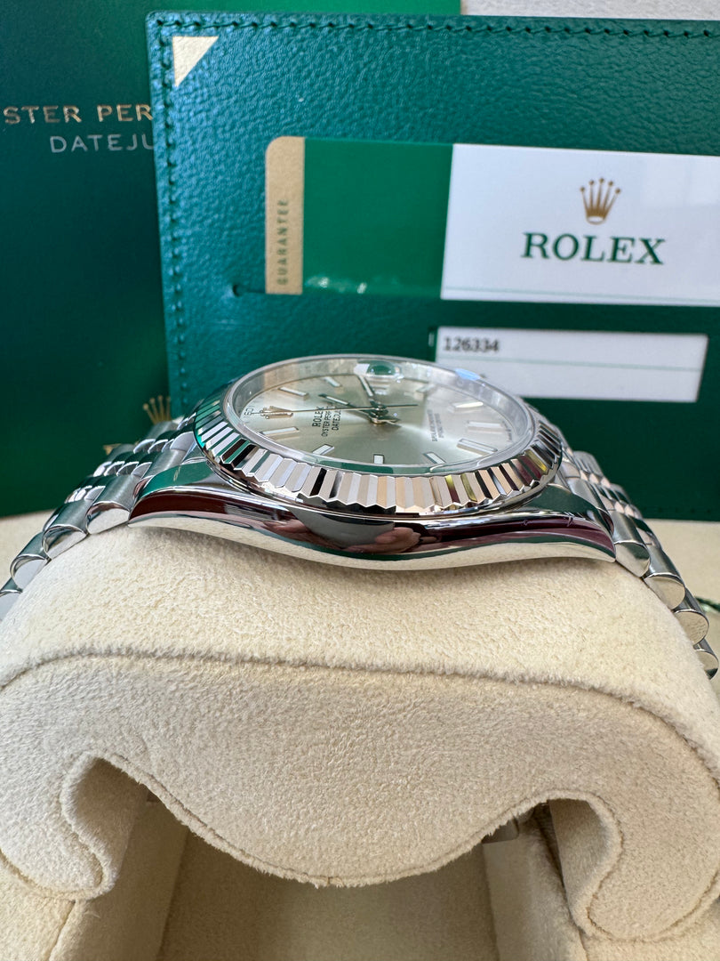 Rolex Datejust 41mm 126334 Silver Dial Jubilee 2019