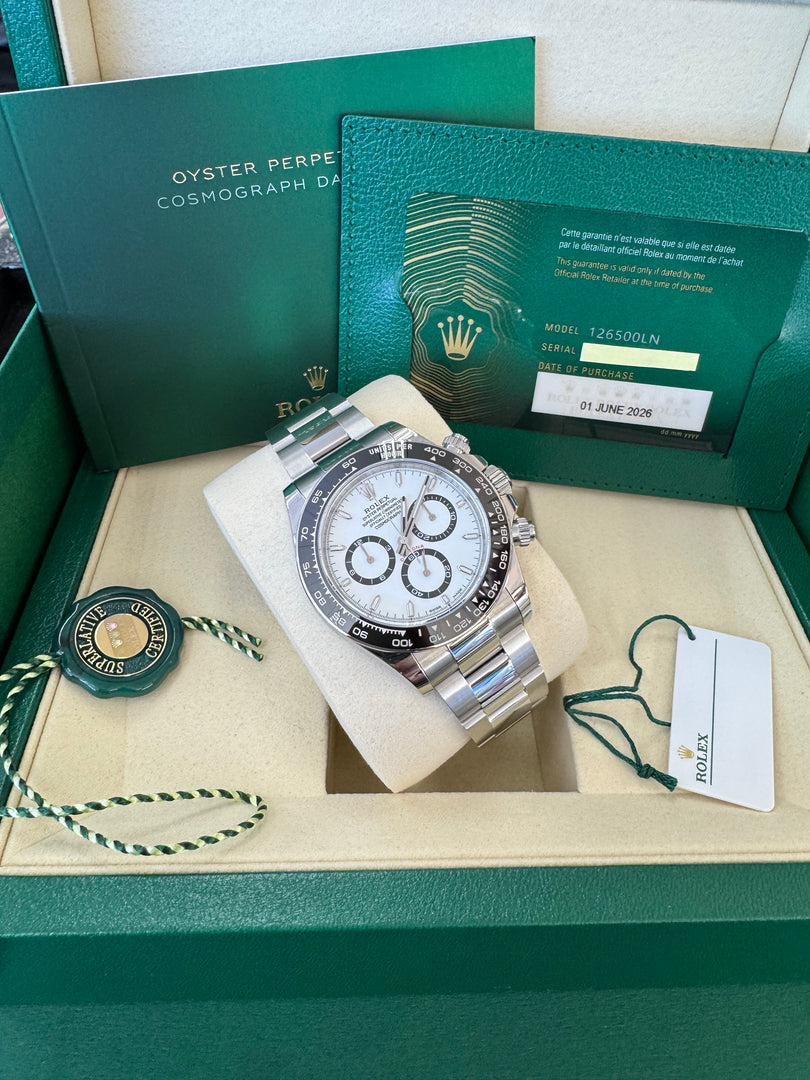 Rolex Daytona 126500LN 2026 "Panda" New Release