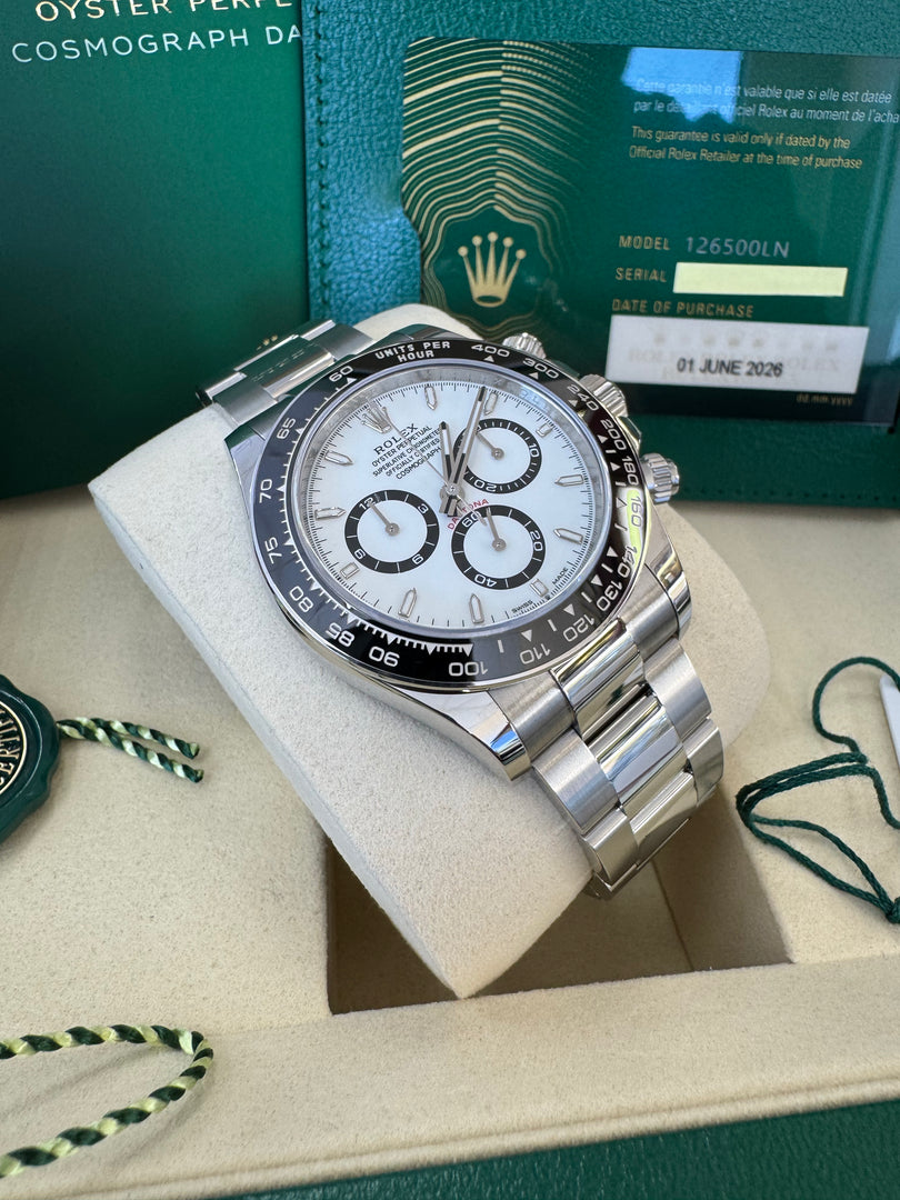 Rolex Daytona 126500LN 2026 "Panda" New Release