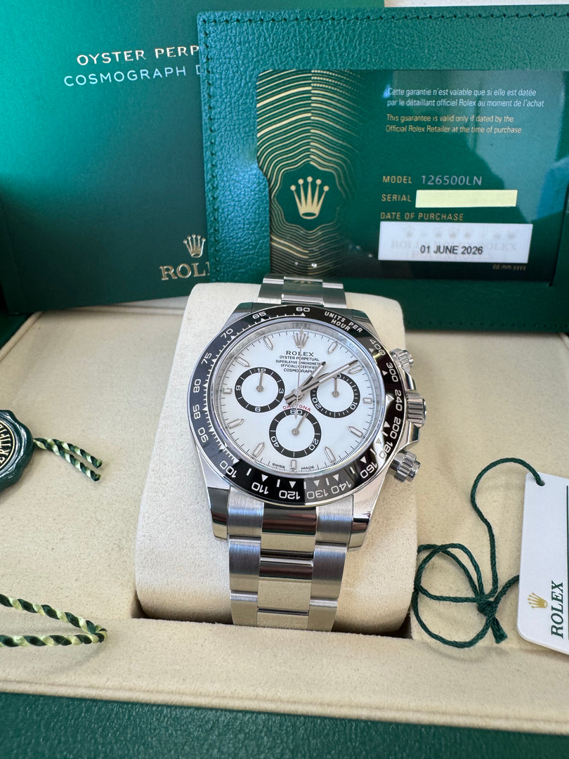 Rolex Daytona 126500LN 2026 "Panda" New Release