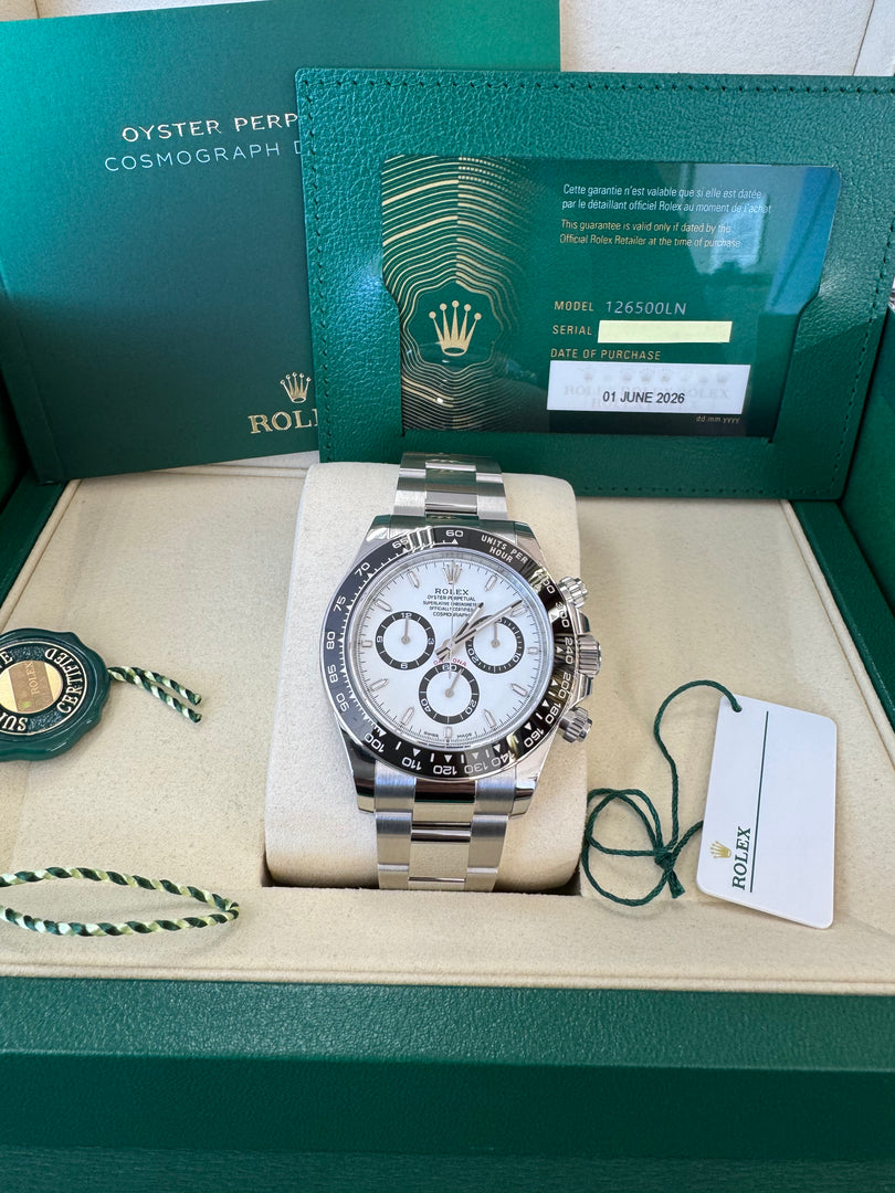 Rolex Daytona 126500LN 2026 "Panda" New Release