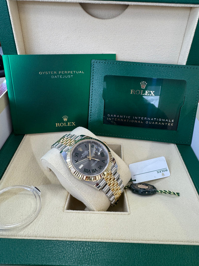 Rolex Datejust 41 Wimbeldon Dial 126333 2024 Jubilee