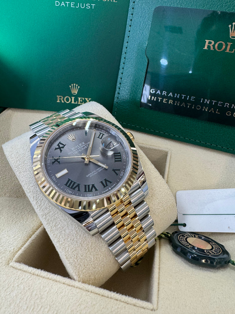 Rolex Datejust 41 Wimbeldon Dial 126333 2024 Jubilee