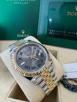 Load image into Gallery viewer, Rolex Datejust 41 Wimbeldon Dial 126333 2024 Jubilee
