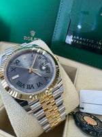 Load image into Gallery viewer, Rolex Datejust 41 Wimbeldon Dial 126333 2024 Jubilee
