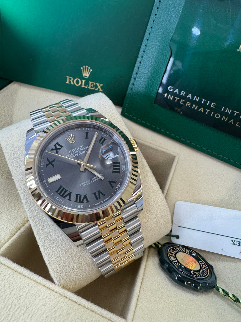 Rolex Datejust 41 Wimbeldon Dial 126333 2024 Jubilee