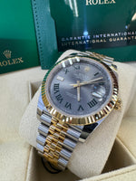 Load image into Gallery viewer, Rolex Datejust 41 Wimbeldon Dial 126333 2024 Jubilee
