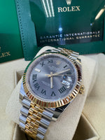 Load image into Gallery viewer, Rolex Datejust 41 Wimbeldon Dial 126333 2024 Jubilee
