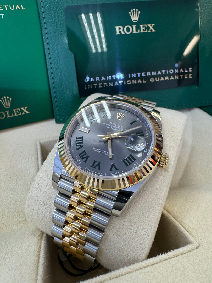 Rolex Datejust 41 Wimbeldon Dial 126333 2024 Jubilee