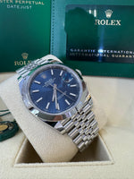 Load image into Gallery viewer, Rolex Datejust 41mm 126300 2024 Blue Index Jubilee
