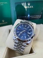 Load image into Gallery viewer, Rolex Datejust 41mm 126300 2024 Blue Index Jubilee
