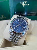 Load image into Gallery viewer, Rolex Datejust 41mm 126300 2024 Blue Index Jubilee
