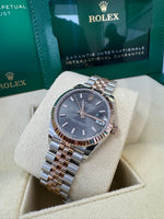 Load image into Gallery viewer, Rolex Datejust 31mm 278271 2024 Slate Dial Jubilee
