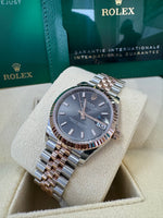 Load image into Gallery viewer, Rolex Datejust 31mm 278271 2024 Slate Dial Jubilee
